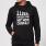 Choose Your Next Move Carefully Monochrome Hoodie - Black - S