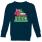 Elf Food Groups Kids' Christmas Sweatshirt - Navy - 11-12 Years